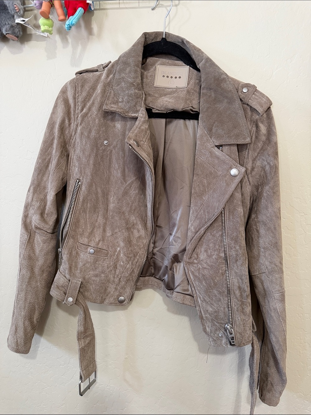 BLANK NYC suede jacket